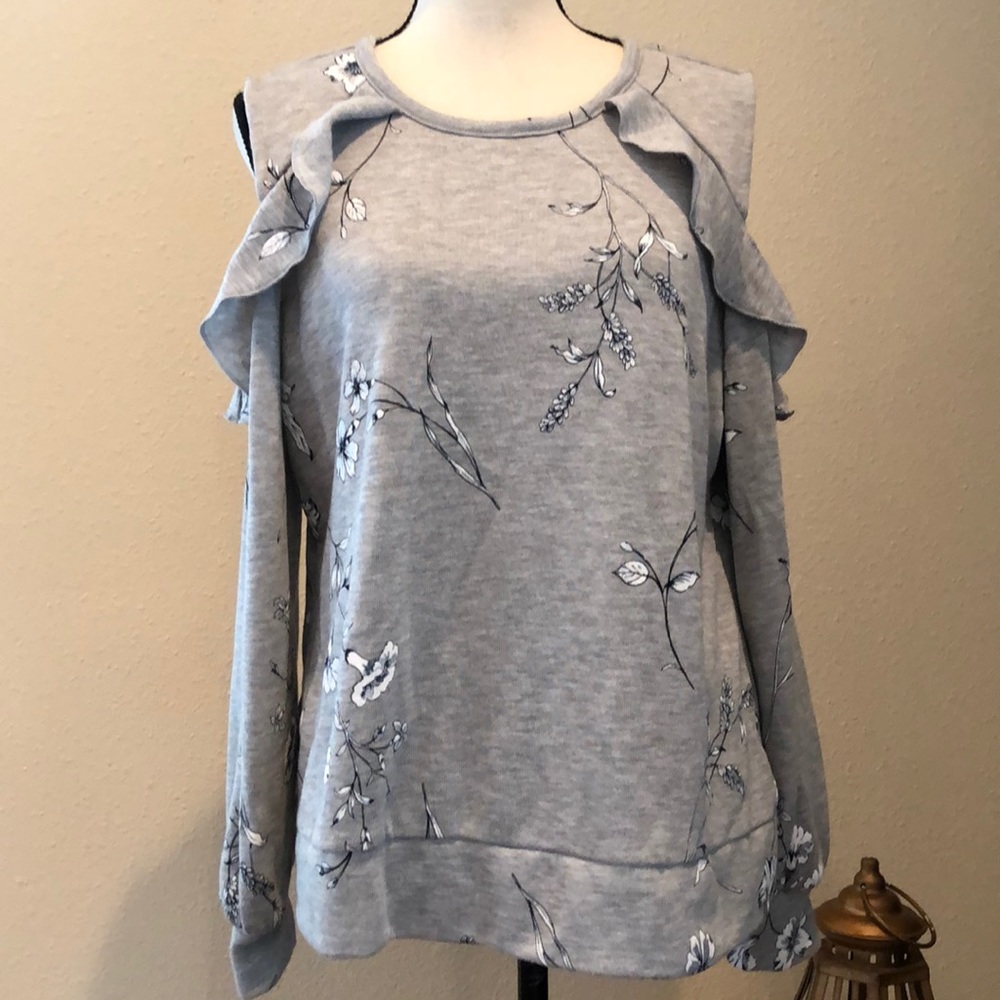 Liz Claiborne Cold Shoulder Sweatshirt